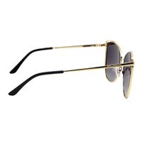OC.MT.4377-2021.1  Oculos de Sol Feminino Chilli Beans Cat Polarizado Degrade Dourado -2-